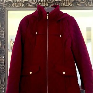 London Fog Quilted Rain Coat